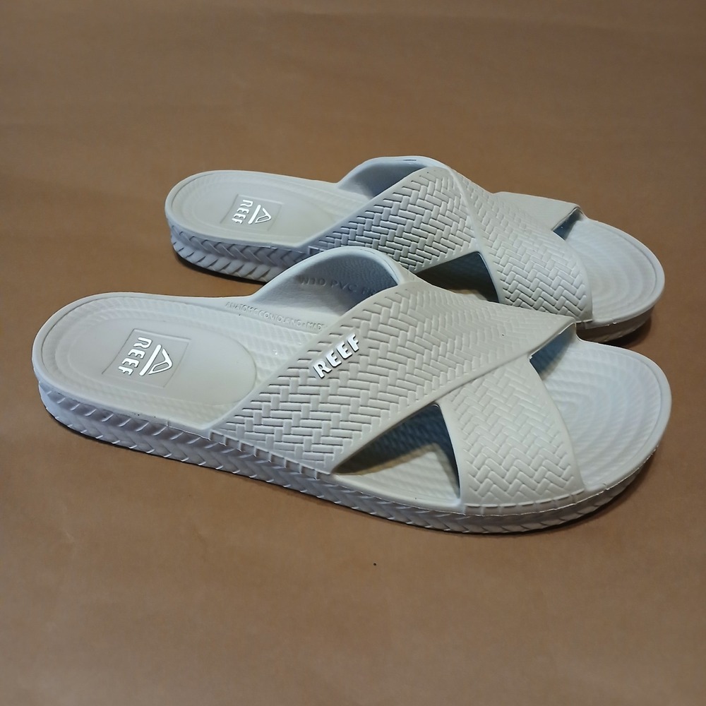 Reef Water X Sandals women 10 Gray Slide On